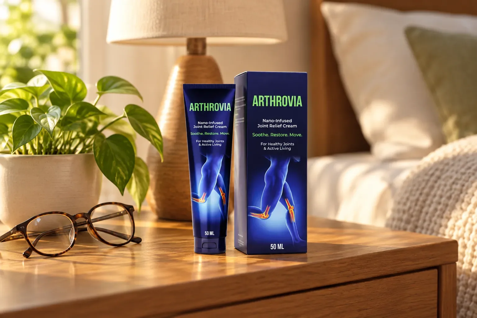 Arthrovia — le produit au quotidien