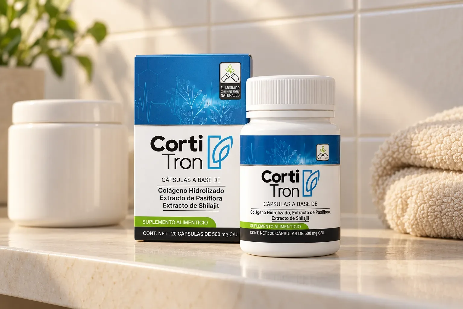 Cortitron — le produit au quotidien