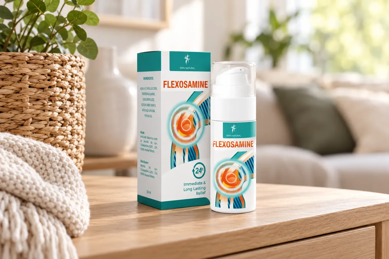 Flexosamine Gel — le produit au quotidien
