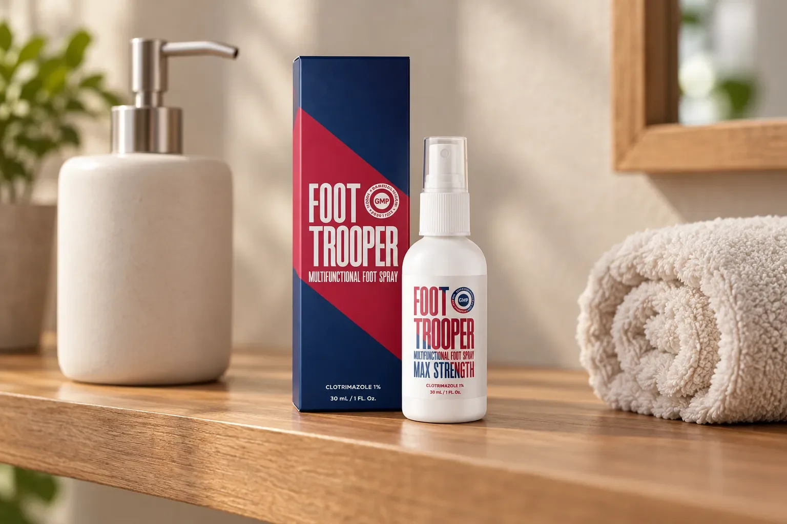 Foot Trooper — le produit au quotidien
