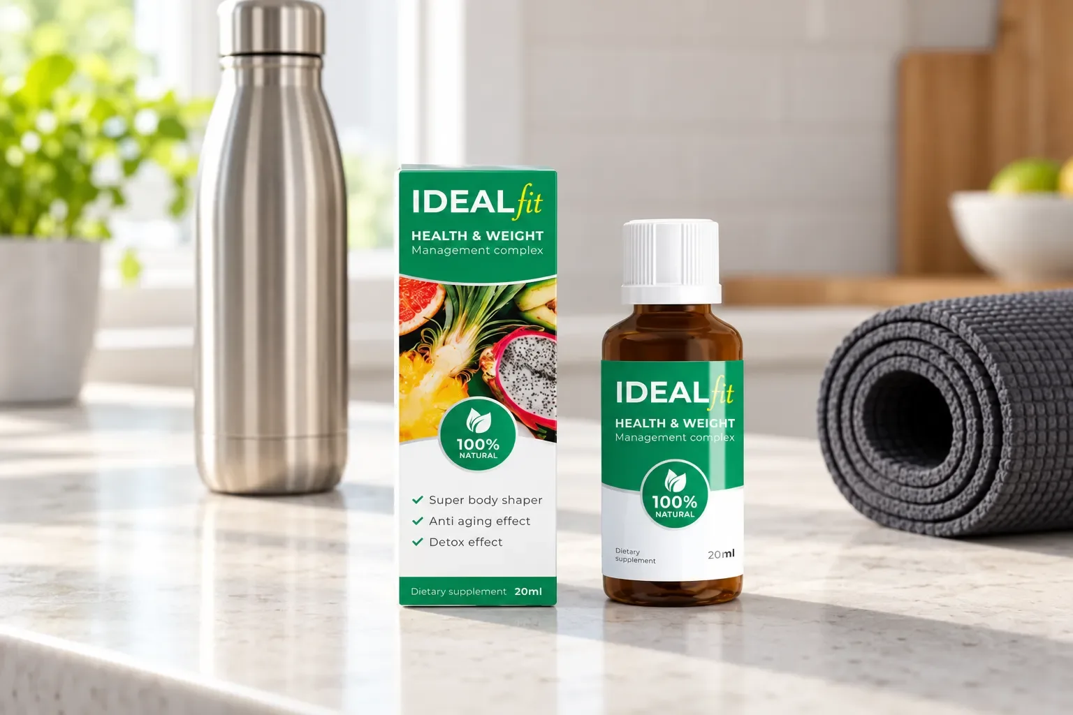 IdealFit — le produit au quotidien