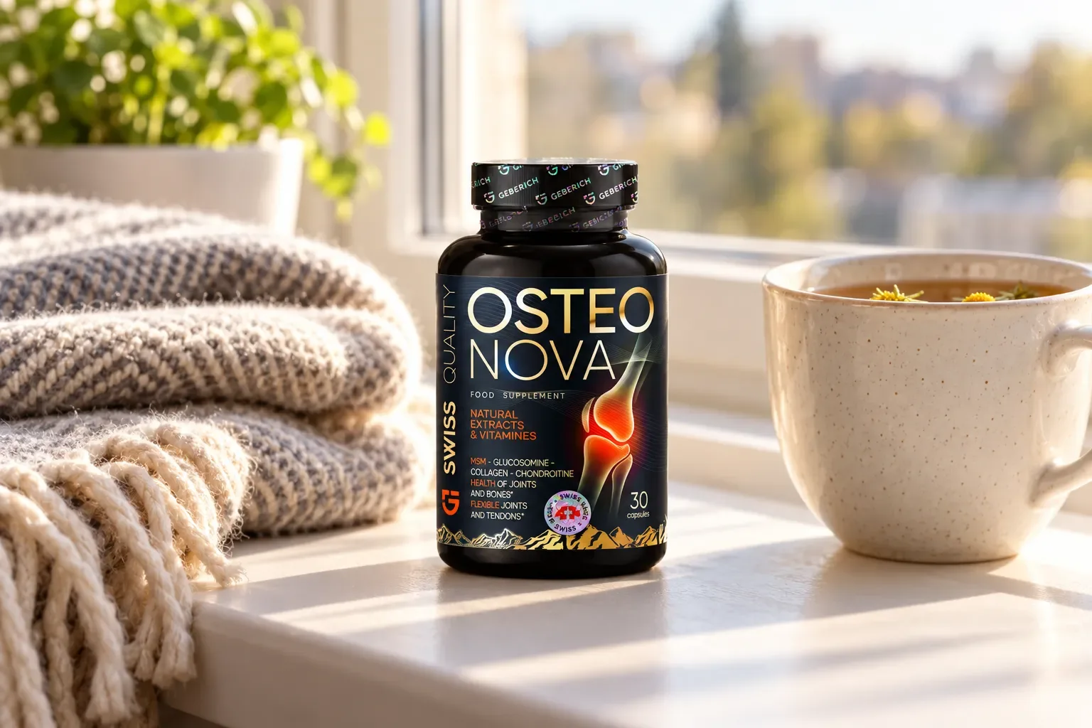 OsteoNova — le produit au quotidien