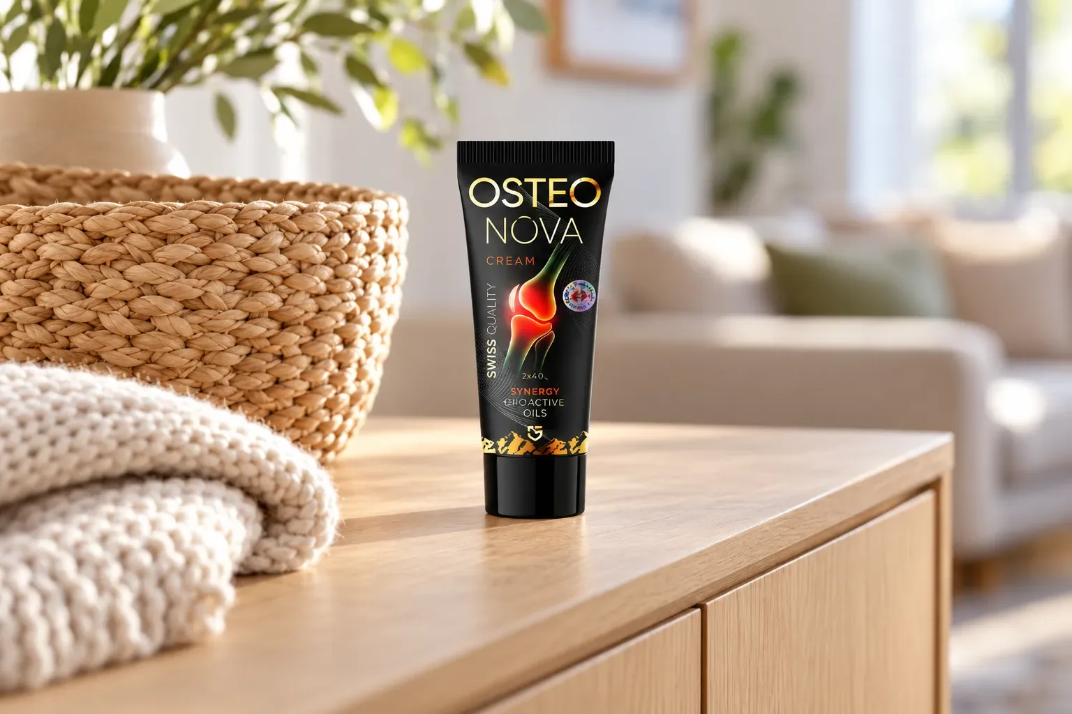 OsteoNova cream — le produit au quotidien