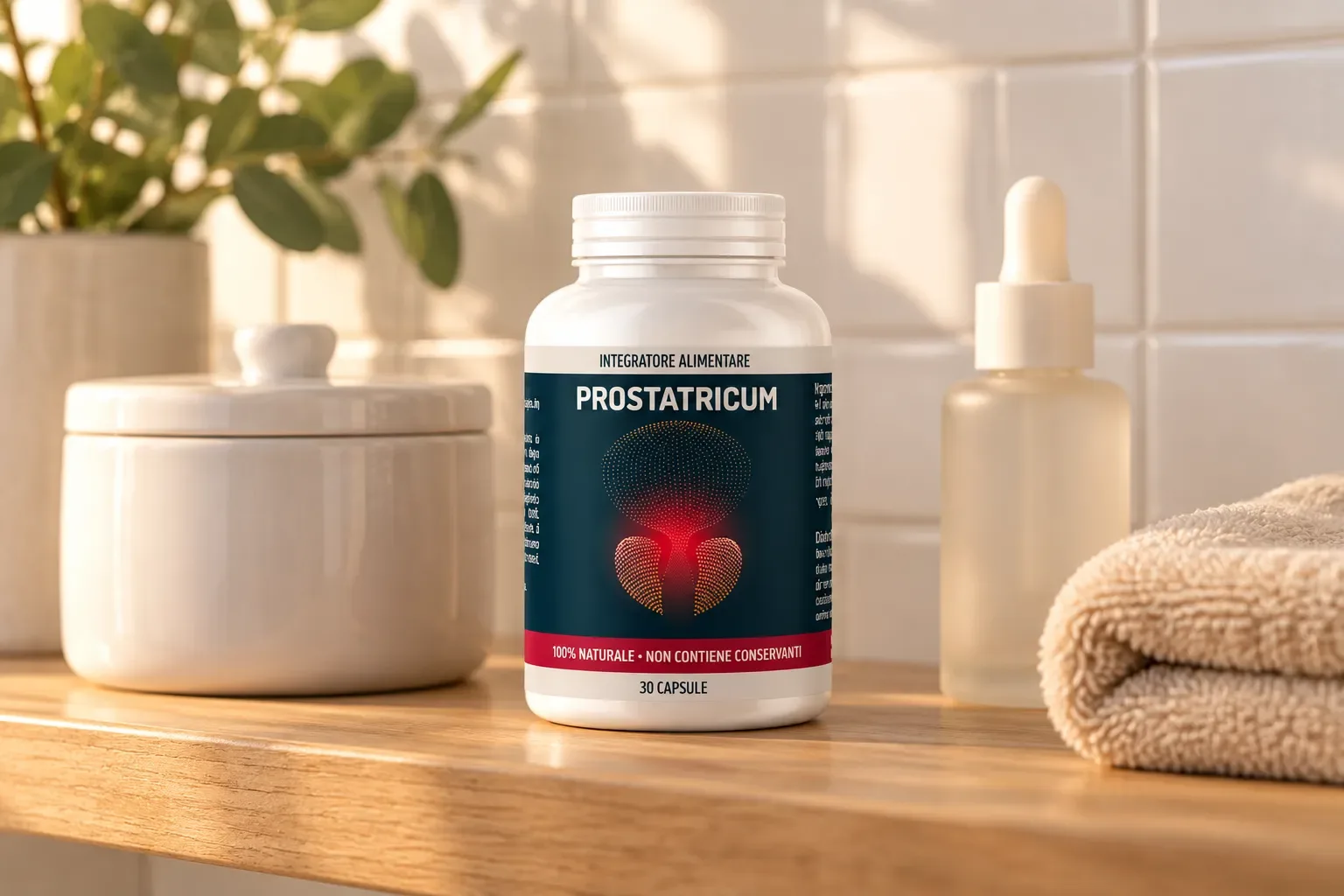 Prostatricum — le produit au quotidien