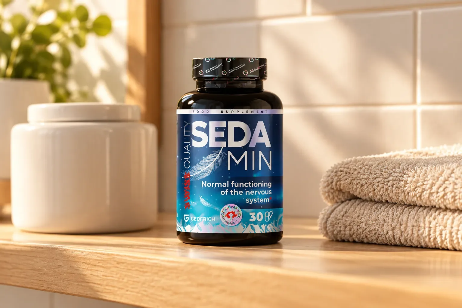 Sedamin — le produit au quotidien