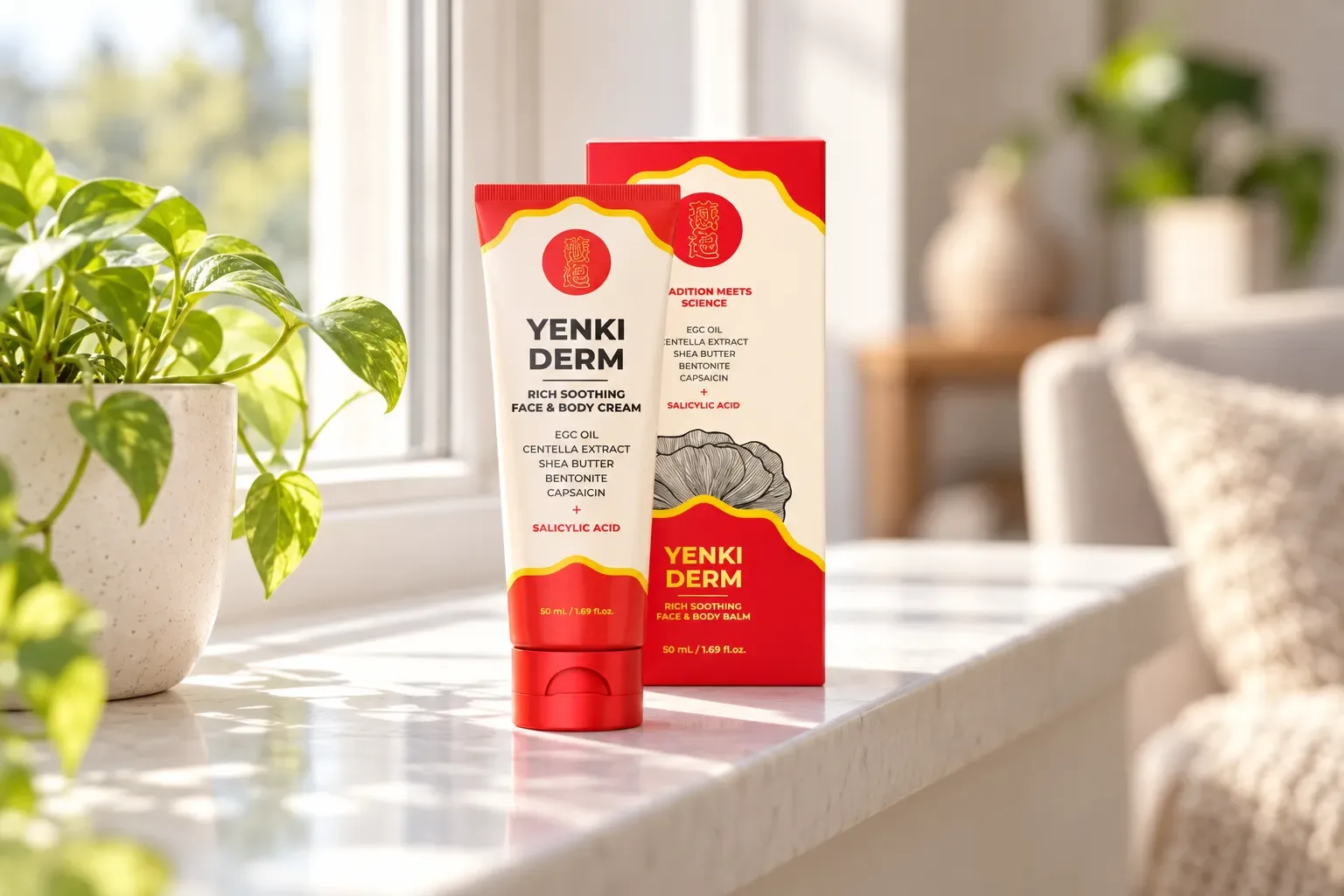Yenki Derm — le produit au quotidien